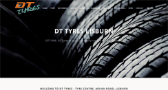 Desktop Screenshot of dt-tyres-lisburn.co.uk